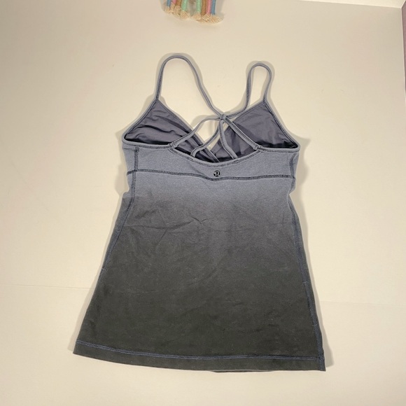 Lululemon Satya Blue Ombré Tank - Picture 4 of 6